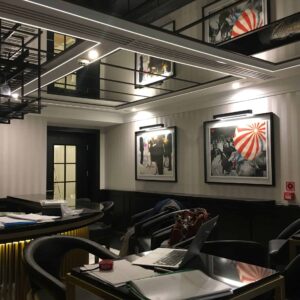 sufit podwieszany przykład