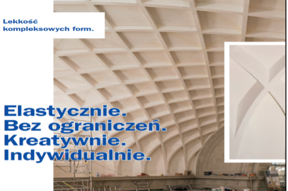sufit z prefabrykatów flexgips